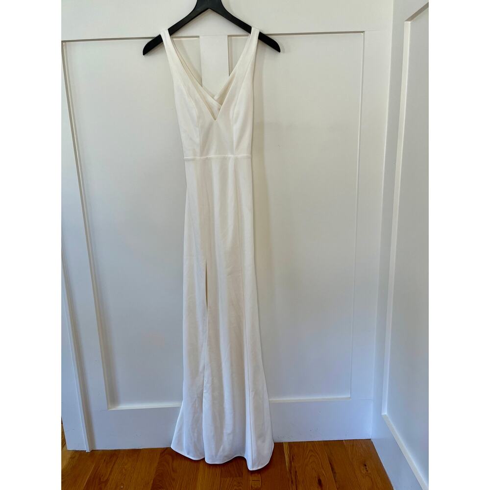 Show Me Your Mumu Rachel Maxi Dress White Size XS - Picture 2 of 5